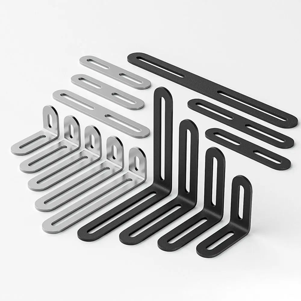 90° Stainless Steel Angle Bracket L-Shape Corner Brace Support Corner Bracket Brace Axl