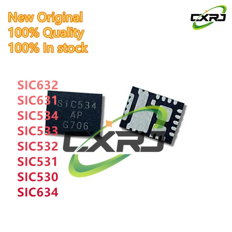 SIC530 SIC531 SIC532 SIC534 SIC631 Drive IC QFN In Stock Drive IC Chip Axl SIC530 China Mainland