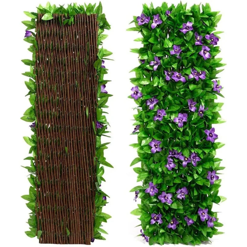 Artificial Hedge Panel – Fake Leaf Privacy Fence Screen Artificial Hedge Panel Axl 1PCS
