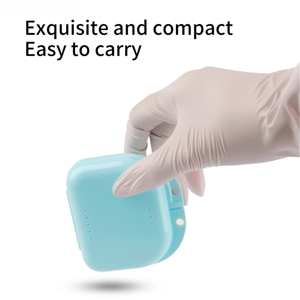 2-Pack Portable Dental Retainer & Denture Case – Multi-Color Dental Retainer Case Axl