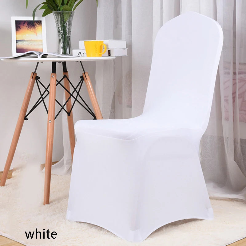Stretch Chair Cover – Wedding, Banquet & Dining Slipcover Chair Slipcover Axl White