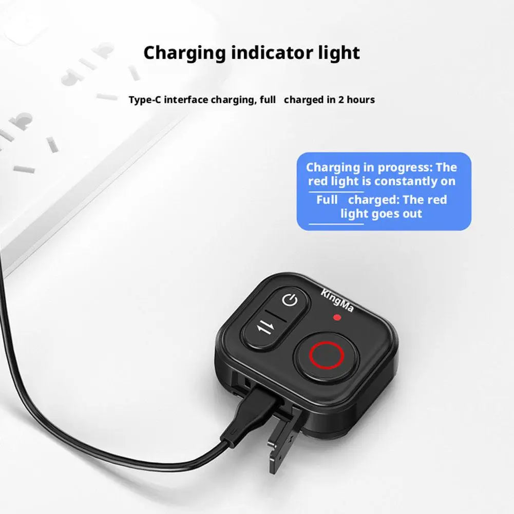 Bluetooth Remote for DJI Action 4/5/6 & Osmo 360 + Wrist Strap Camera Remote Control Axl