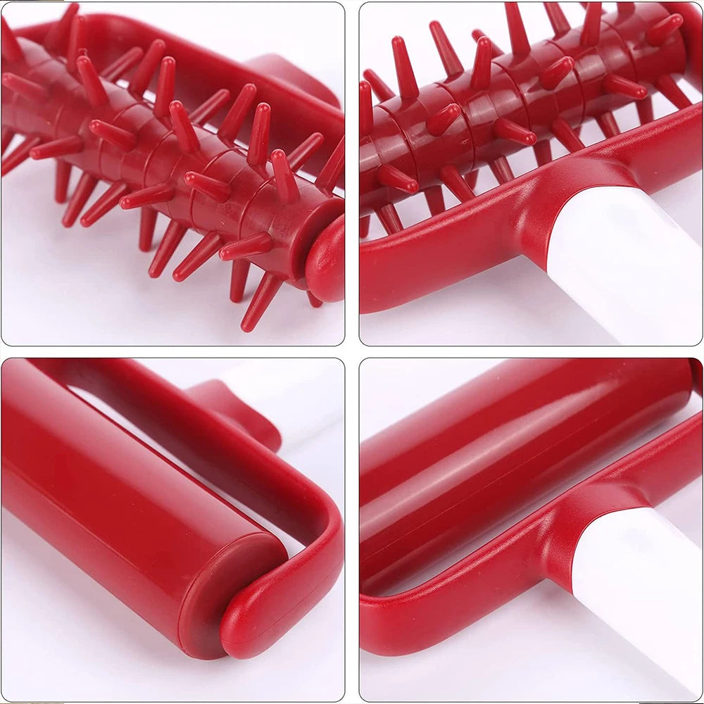 Pizza Dough Docker & Roller Set – Baking Tools for Pizza & Pastry Pizza Baking Tool Set Axl