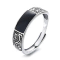 Vintage Dragon Pattern Adjustable Ring – Hip Hop Jewelry Fashion Ring Axl One Size