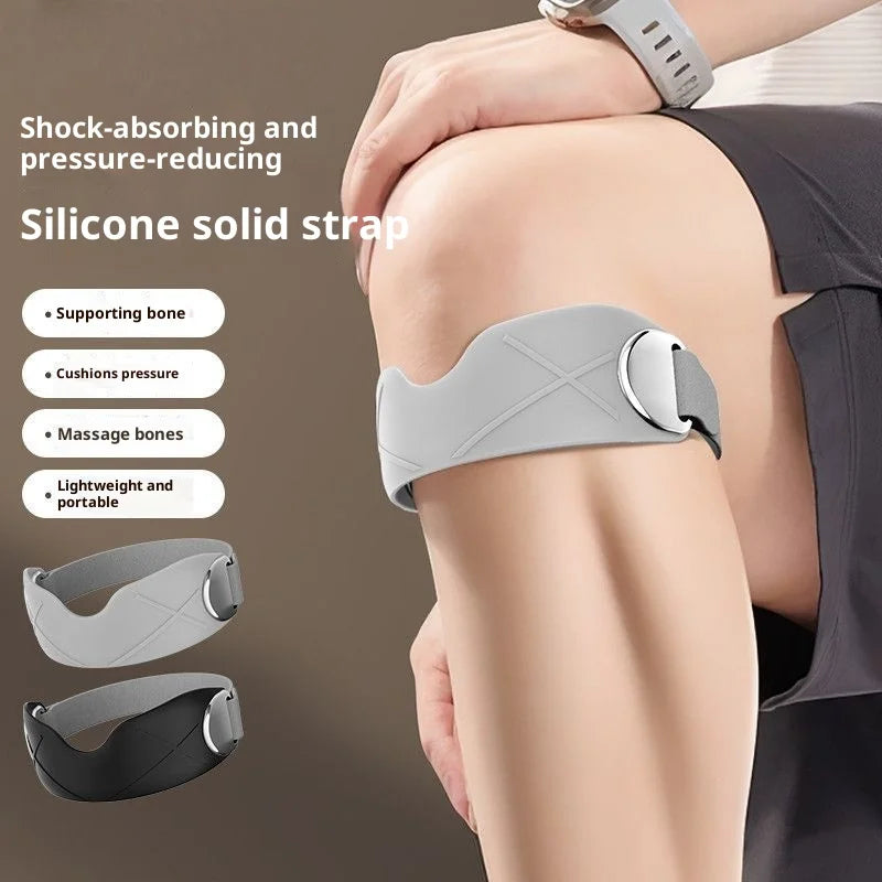 Silicone Knee Stabilizer Strap – Patella Support for Sports Knee Support Strap Axl