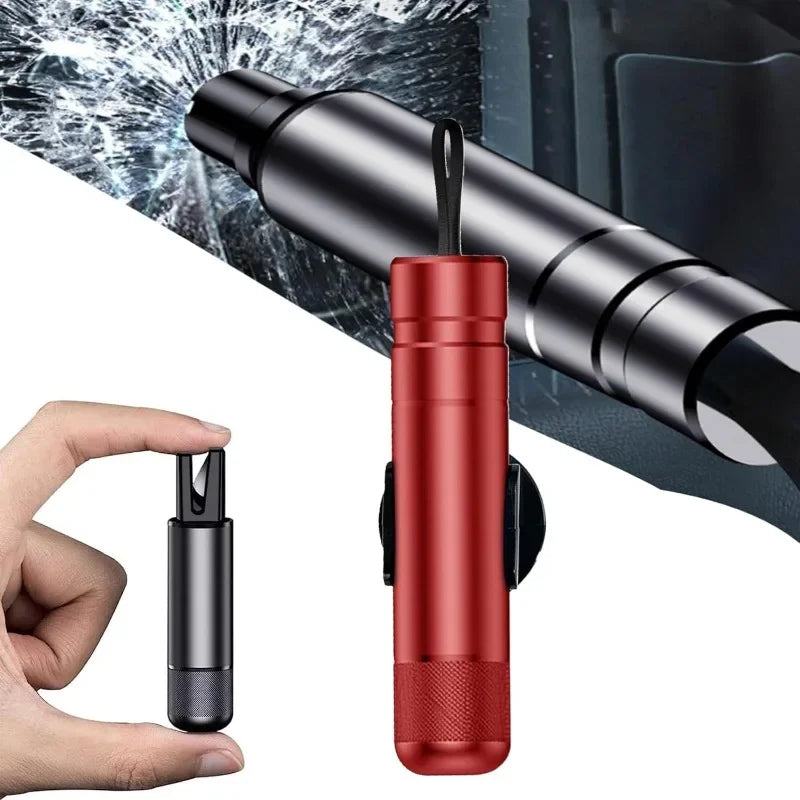 Car Emergency Hammer – Window Glass Breaker & Seat Belt Cutter Car Safety Hammer Axl