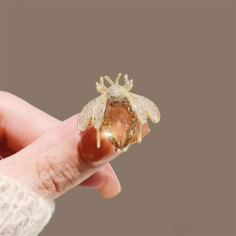Rhinestone Bee Brooch for Women – Fashion Jewelry Pin Gift Fashion Brooch Pin Axl