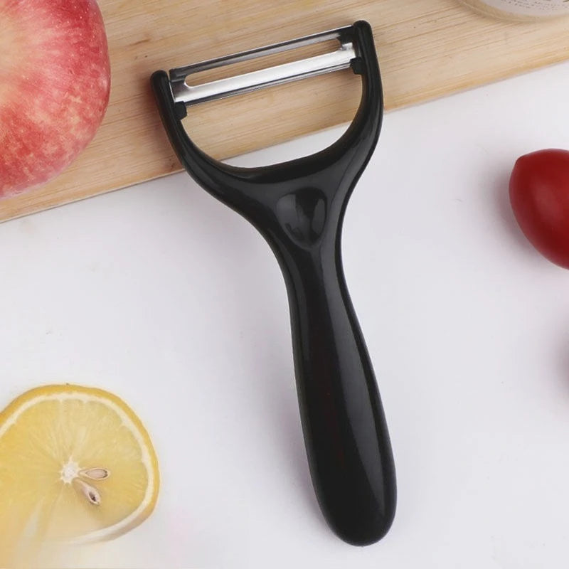 Stainless Steel Fruit & Vegetable Peeler | Sharp Kitchen Tool Vegetable Peeler Axl black