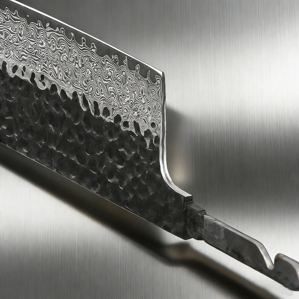 67-Layer Damascus Steel Blank Blade – DIY Sashimi Knife Damascus Knife Blank Axl