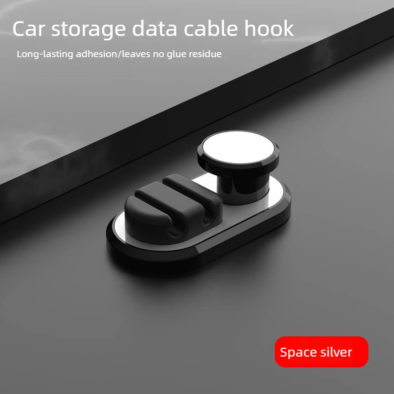 Self-Adhesive Hook – Car, Home, Headphone & Cable Organizer Adhesive Storage Hook Axl