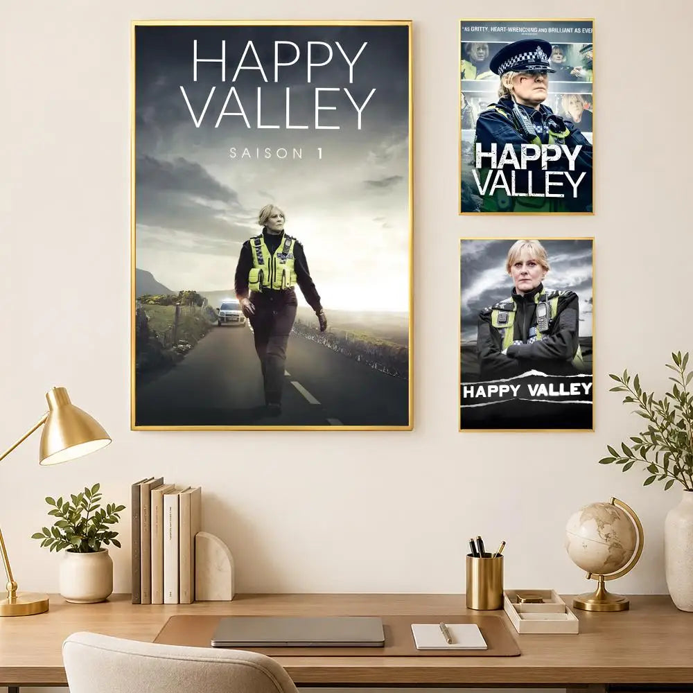 Happy Valley Poster Self-Stick HD PVC Wall Art – Home Decor Wall Art Poster Axl