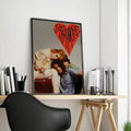 Paramore Band Canvas Wall Art Poster – Unframed Home Decor Canvas Wall Art Axl Black7 30X40cmFrameless