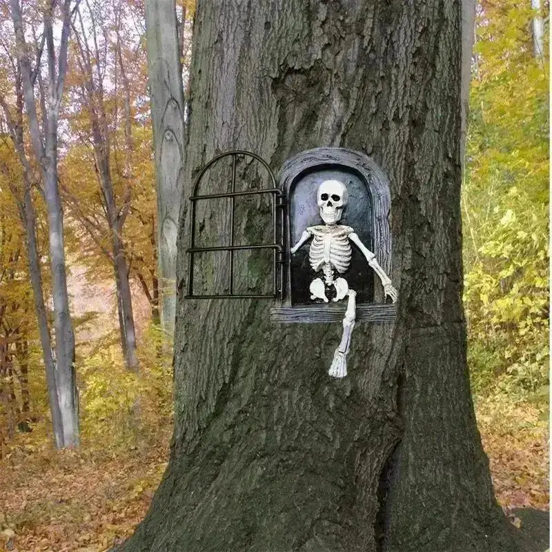 Halloween Gothic Skeleton Skull Resin Hanging Ornament Decor Halloween Hanging Ornament Axl
