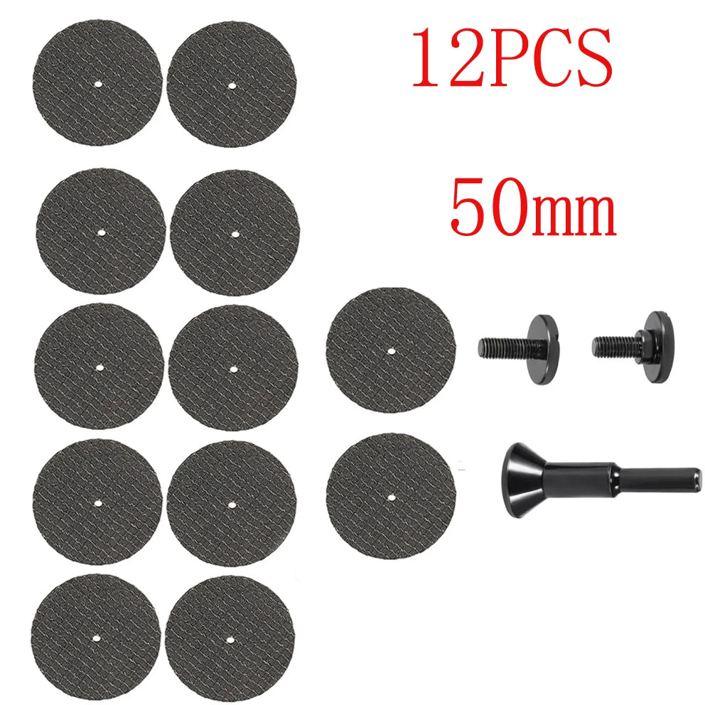 12-Pc 50mm Cut-Off Wheels for Angle Grinder & Drill Cut-Off Grinding Wheels Axl China Mainland