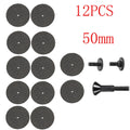 12-Pc 50mm Cut-Off Wheels for Angle Grinder & Drill Cut-Off Grinding Wheels Axl China Mainland