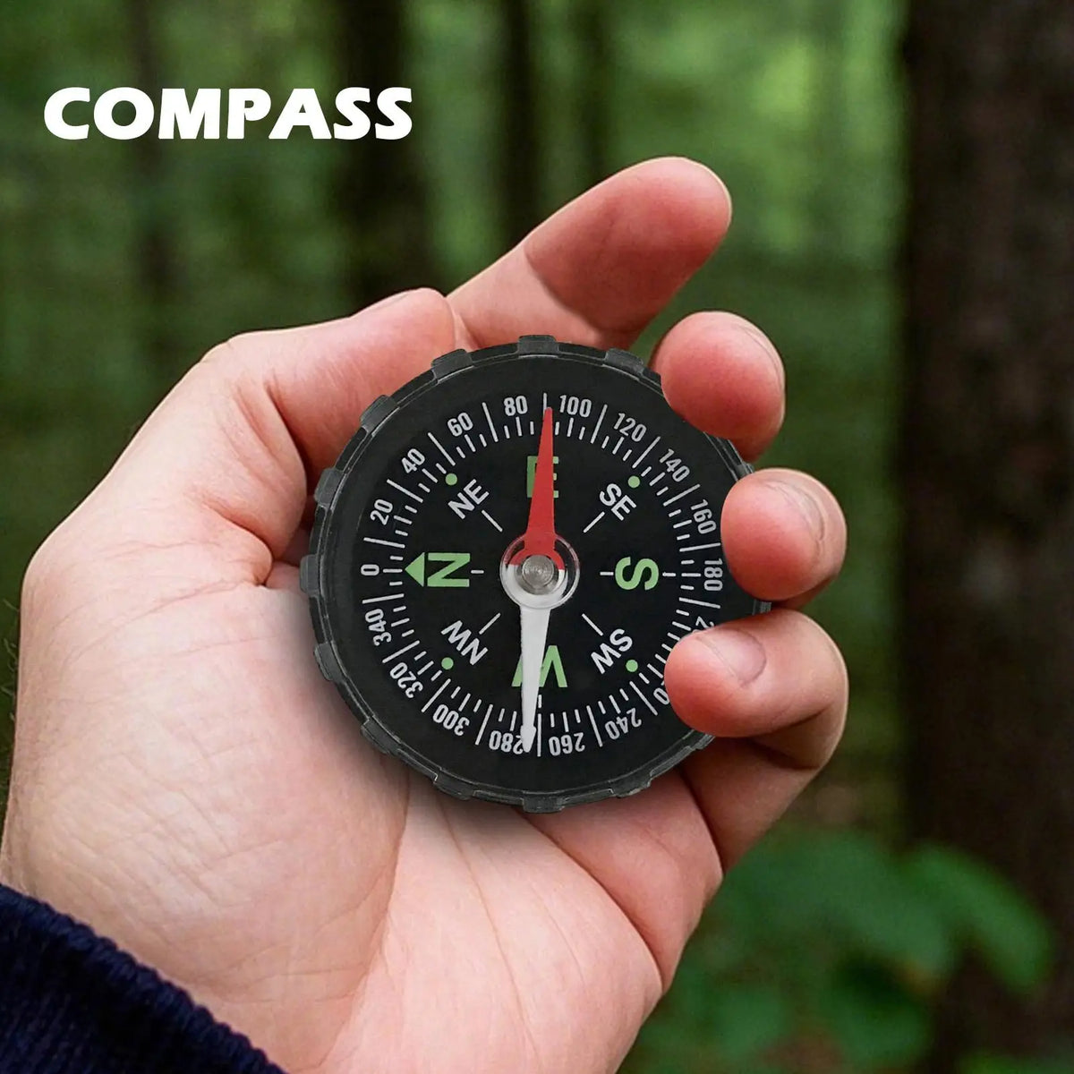 Waterproof Hiking Compass – Sighting Navigation Tool Hiking Compass Axl