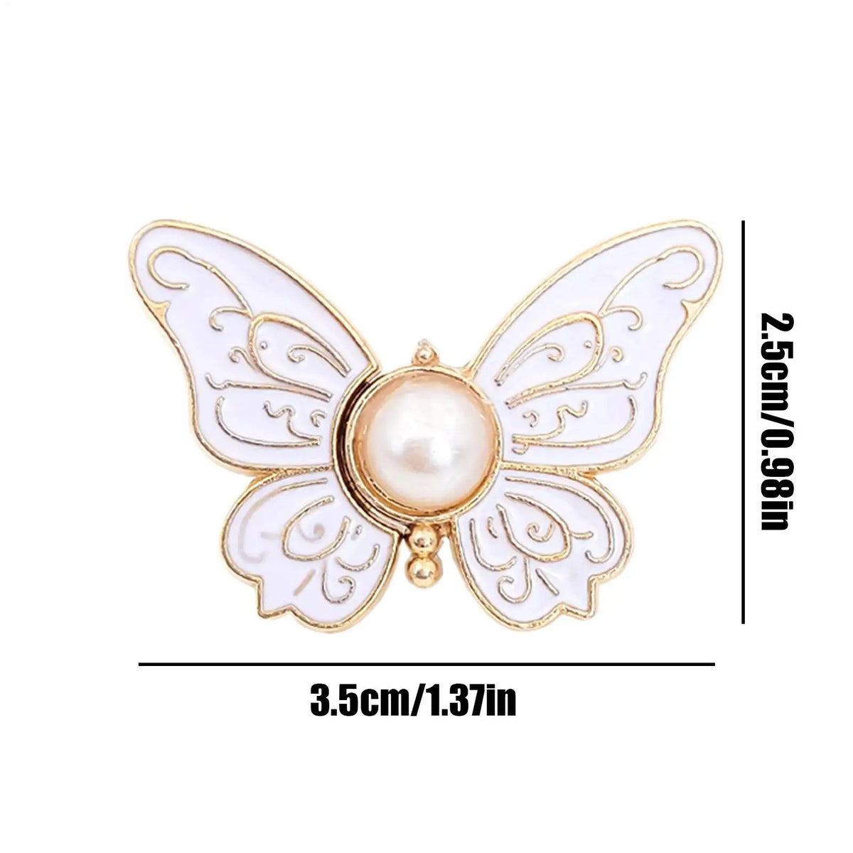 8-Pc Butterfly Alloy Waist Tightener Clips – No-Sew Fit Clothing Clips Axl