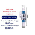 Aquarium Filter Quick Release Valve Connector 12/16/20mm Aquarium Filter Accessory Axl 04