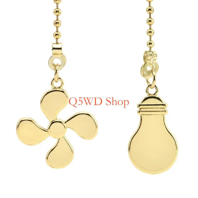 Steel Ceiling Fan Pull Chain Extender – 35cm Easy Install Fan Chain Extender Axl Gold China Mainland