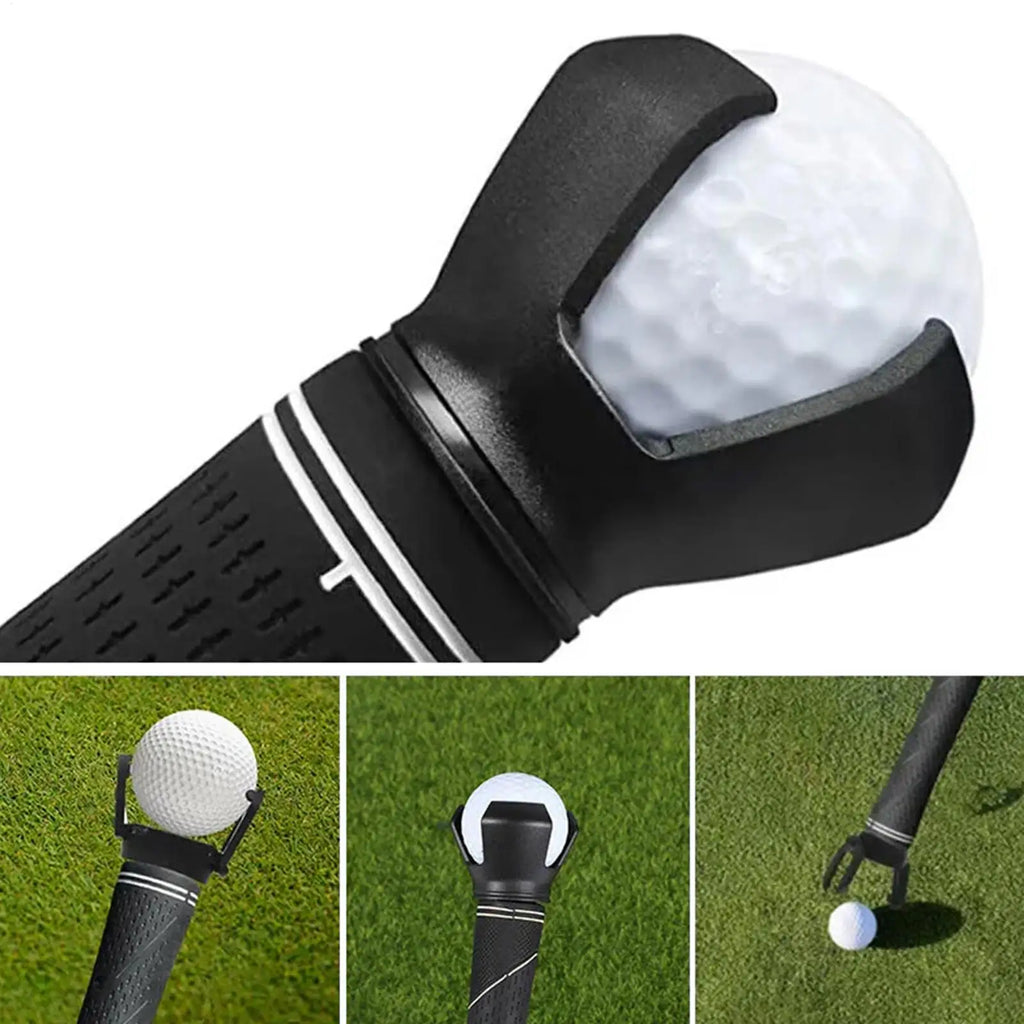Mini Golf Ball Retriever Claw – Fits Any Putter Grip Golf Retriever Tool Axl
