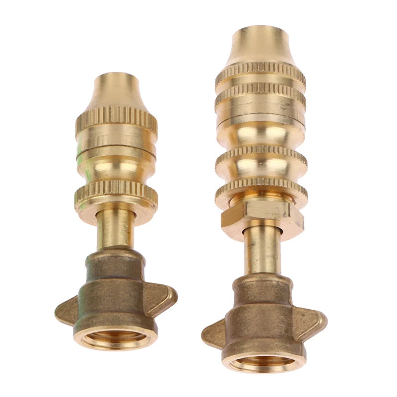 Brass Adjustable Garden Spray Nozzle – Jet & Mist Sprayer Garden Spray Nozzle Axl