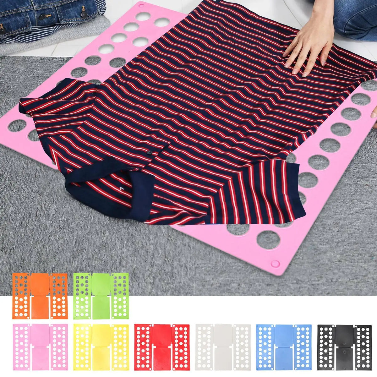 T-Shirt Folding Board – Fast Foldable Clothes Laundry Organizer Clothes Folding Board Axl