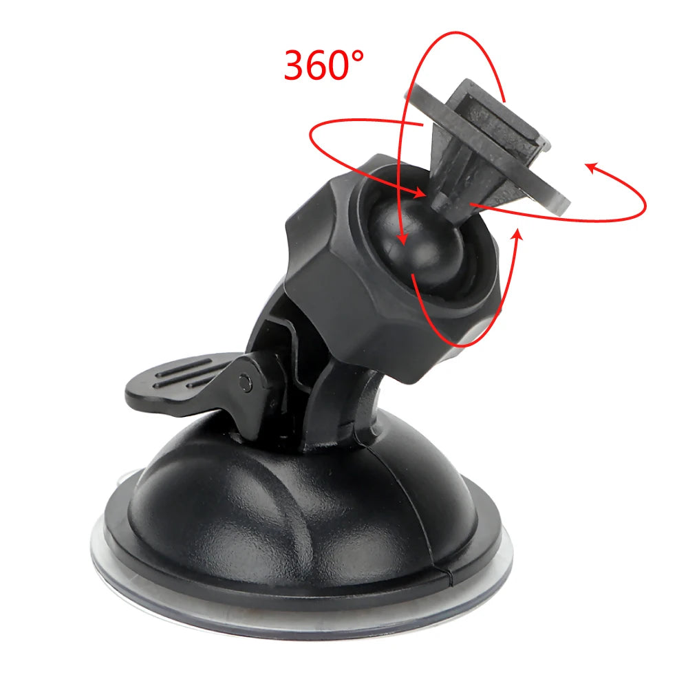 360° Rotating Car Dash Cam Mount – Universal DVR Camera Holder Car Camera Mount Axl