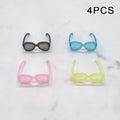 Bento Box Decoration Toppers – Glasses & Headwear 4/8/16 Pcs Bento Decoration Picks Axl 4PCS