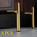 4-Pack Gold Metal Furniture Legs – Tables, Cabinets & Sofas Furniture Legs Axl Golden