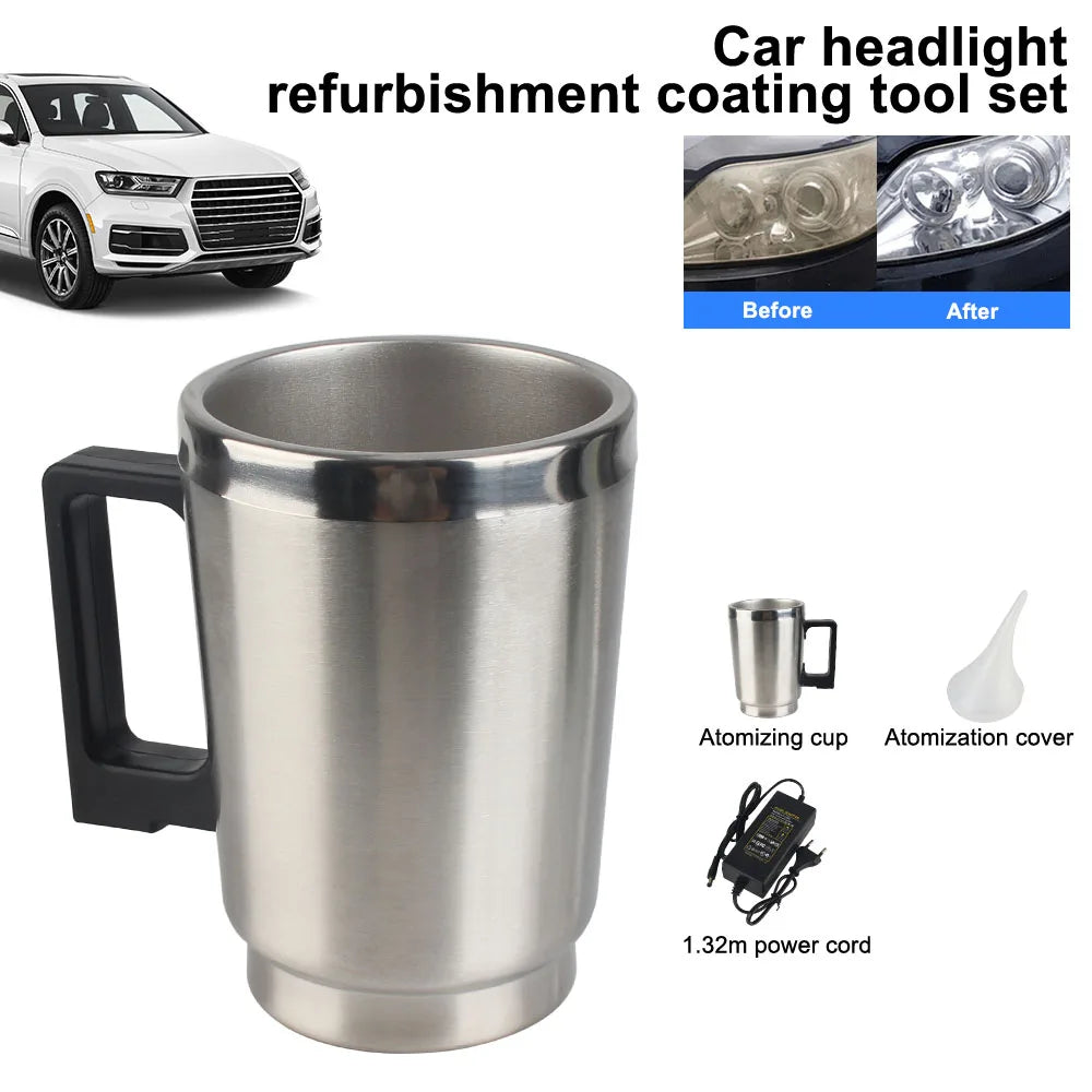 Car Headlight Lens Restoration Kit – Atomizer Cup Polish Tool Headlight Restoration Kit Axl