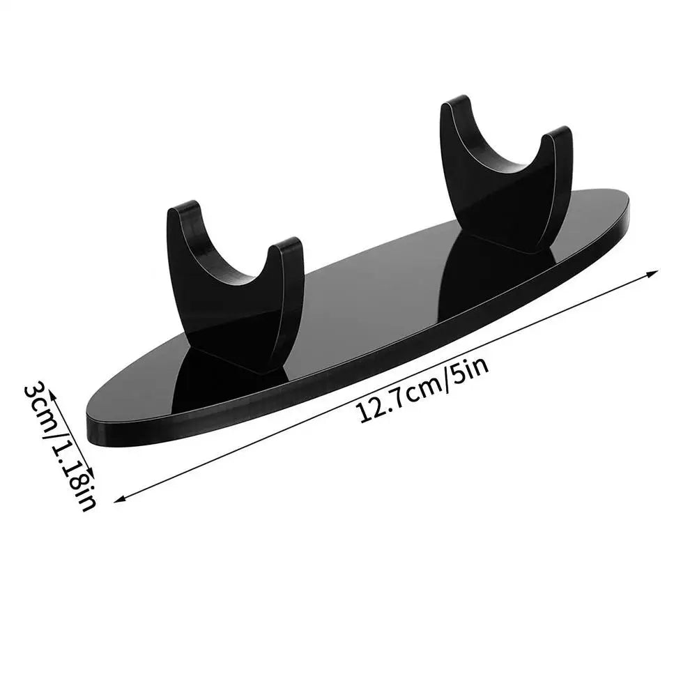 Acrylic Pencil & Makeup Brush Holder – Desk Organizer Stand Desk Organizer Stand Axl Black