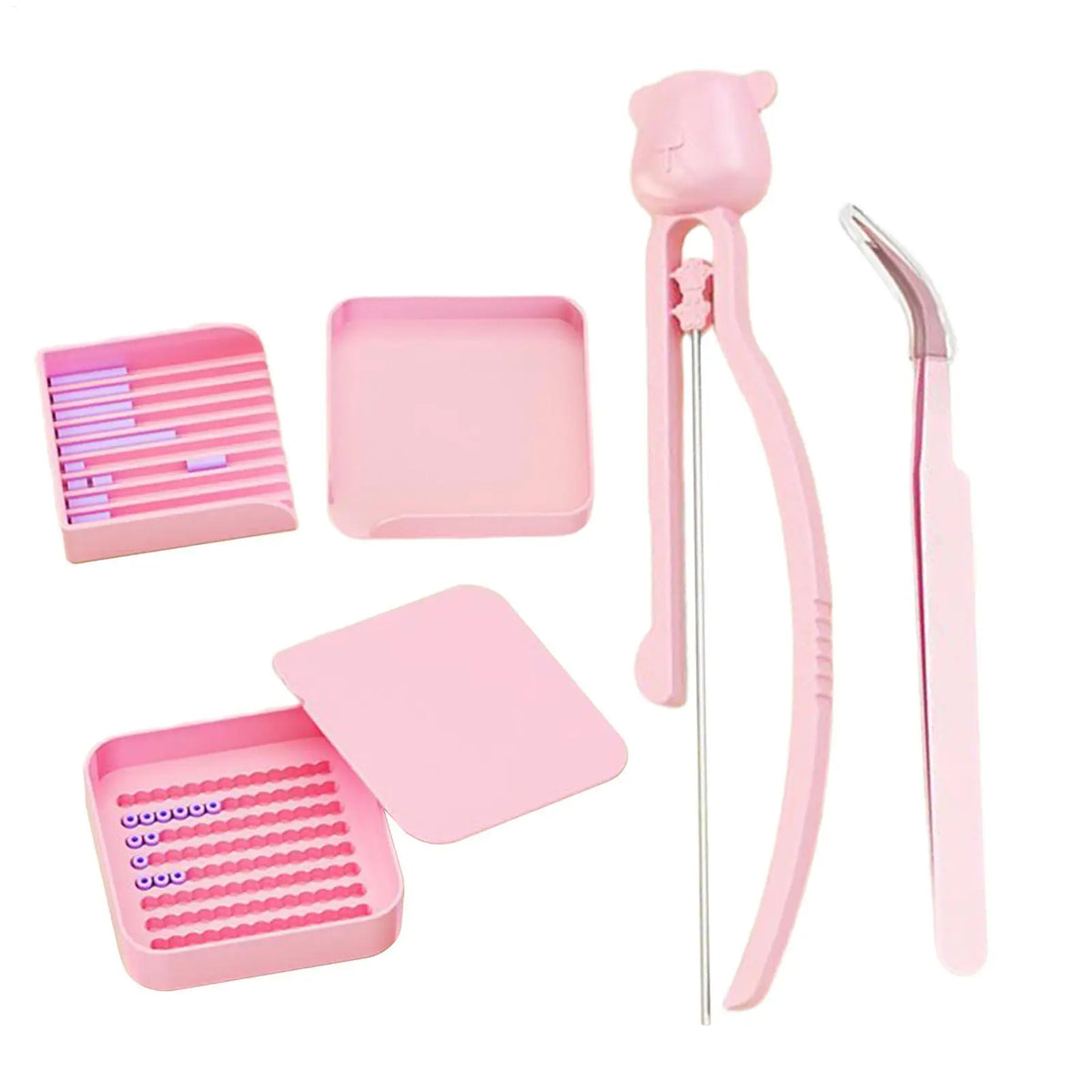 Mini Fuse Bead Tool Kit – 6-Piece DIY Beading Set with Tray Bead Craft Tool Kit Axl Default Title