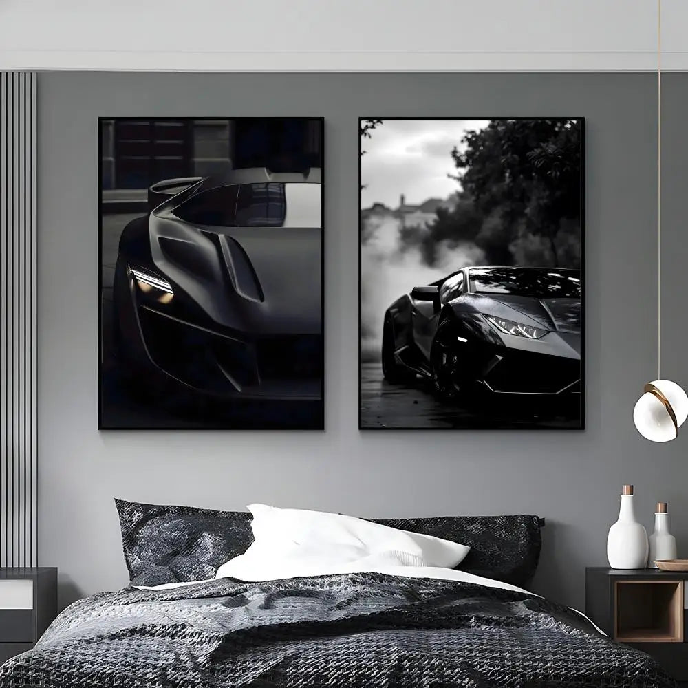 German Sports Car HD Poster – Waterproof Sticky Wall Art Wall Art Poster Axl