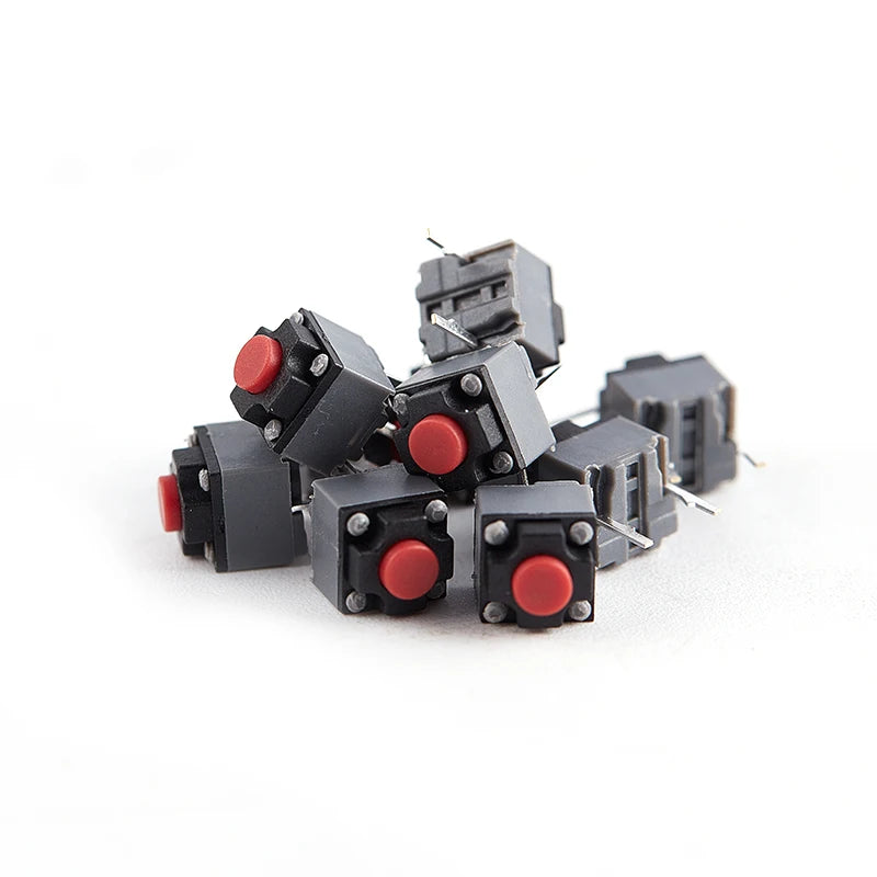 Kailh Silent Micro Switch 6×6×7.3mm – 10 Pack Mouse Buttons Silent Micro Switch Axl