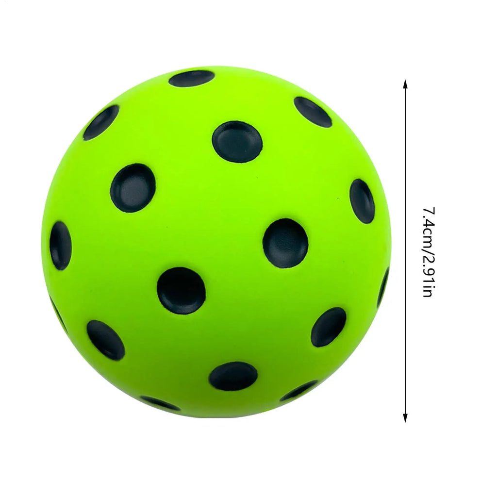 Quiet Foam Pickleball Balls – Indoor Noise-Reducing Practice Foam Pickleball Balls Axl