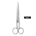 Stainless Steel Tailor Scissors – Fabric Sewing & Craft Tool Tailor Scissors Axl Scissors-6inch