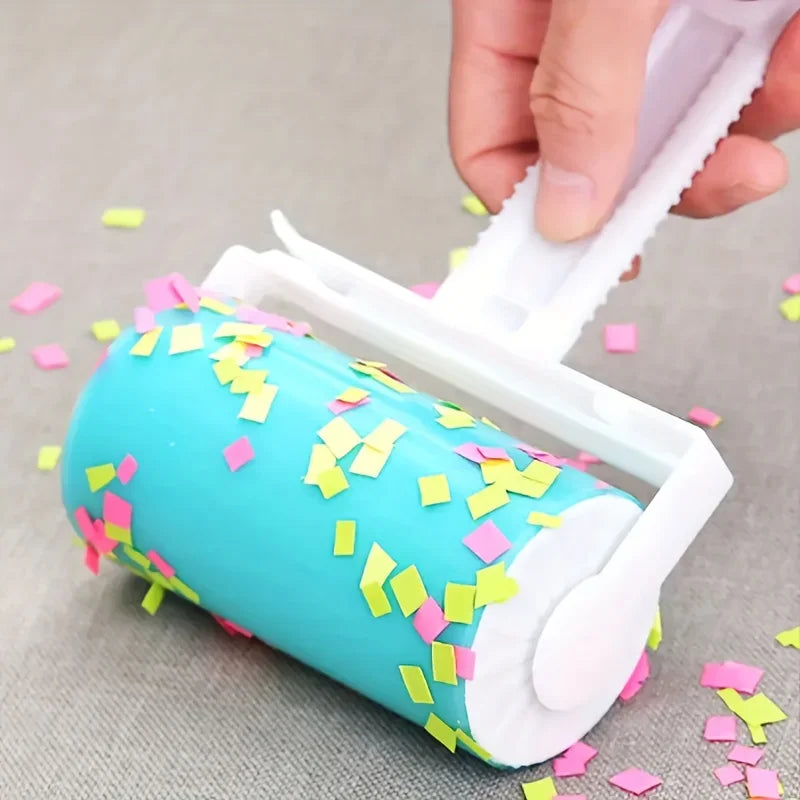 Reusable Pet Hair Remover Roller – Washable Sticky Brush & Lid Pet Hair Remover Axl