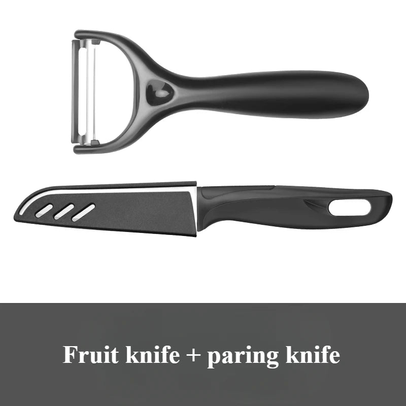 Stainless Steel Paring Knife – Sharp Fruit & Vegetable Cutter Paring Knife Axl 2pcs