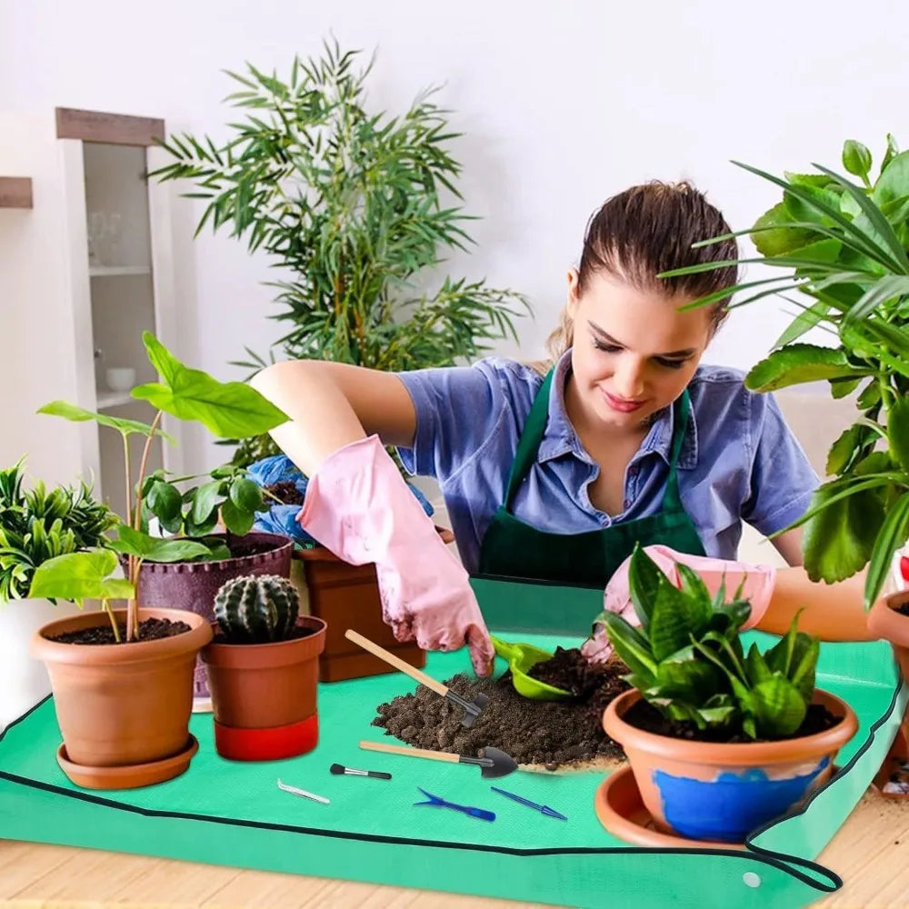 Foldable Gardening Potting Mat – Waterproof Planting Pad 50–100cm Gardening Potting Mat Axl