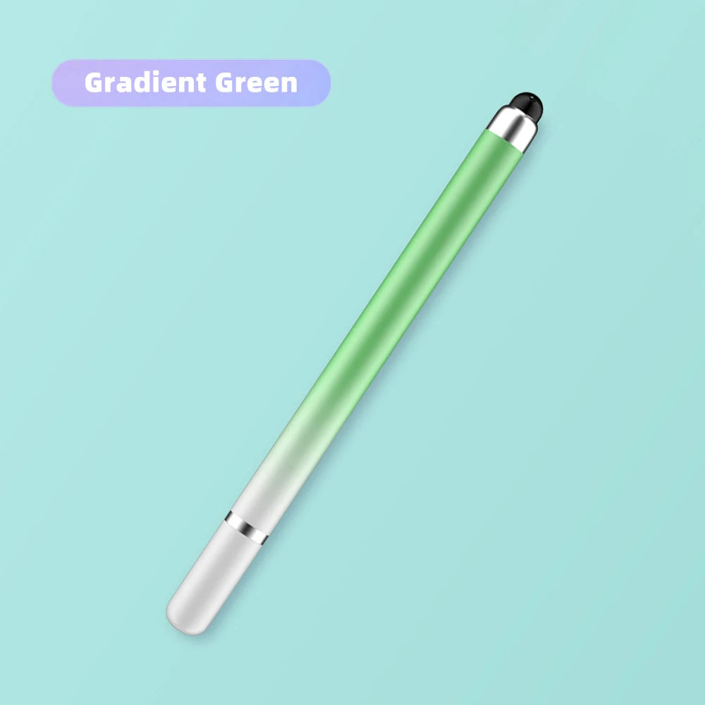 Universal 2-in-1 Stylus Pen for iPad, Android & Tablet Capacitive Stylus Pen Axl Green