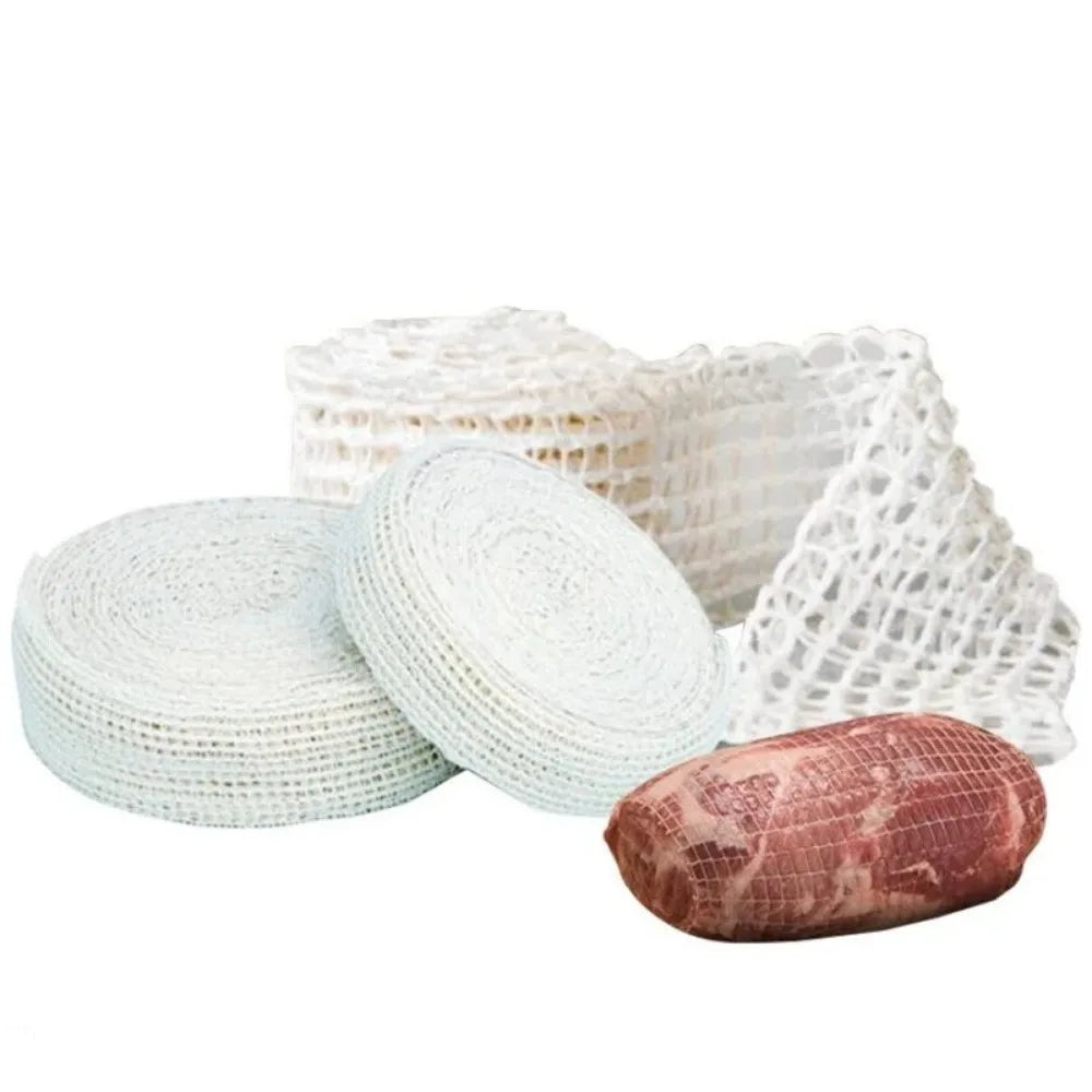 3M Cotton Meat Net – Sausage, Ham & Roast Cooking Net Roll Meat Cooking Net Axl