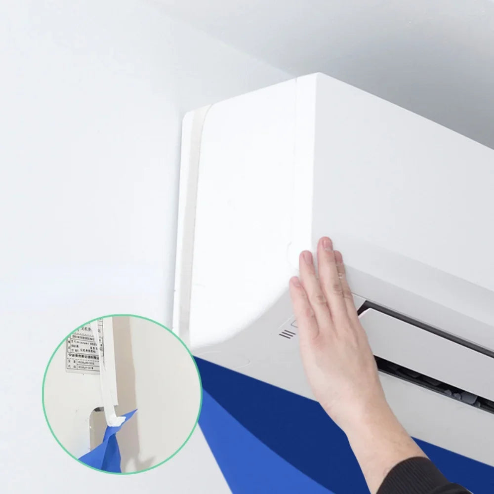 100cm AC Cleaning Cover Bag – PVC Split Air Conditioner Kit AC Cleaning Cover Axl