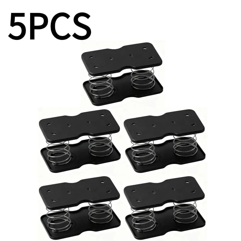 Spring-Loaded Tissue Dispenser – Auto Lift Holder for Home & Office Tissue Box Dispenser Axl Black 5PCS