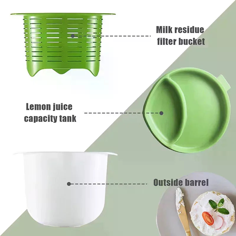 Cheese Making Kit – Mold Set, Tofu Press & Microwave Maker Cheese Making Kit Axl
