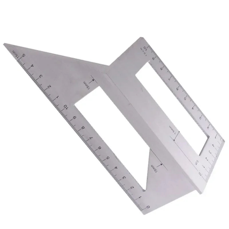 45/90° Aluminum Angle Ruler – Woodworking Measuring Tool Woodworking Angle Ruler Axl