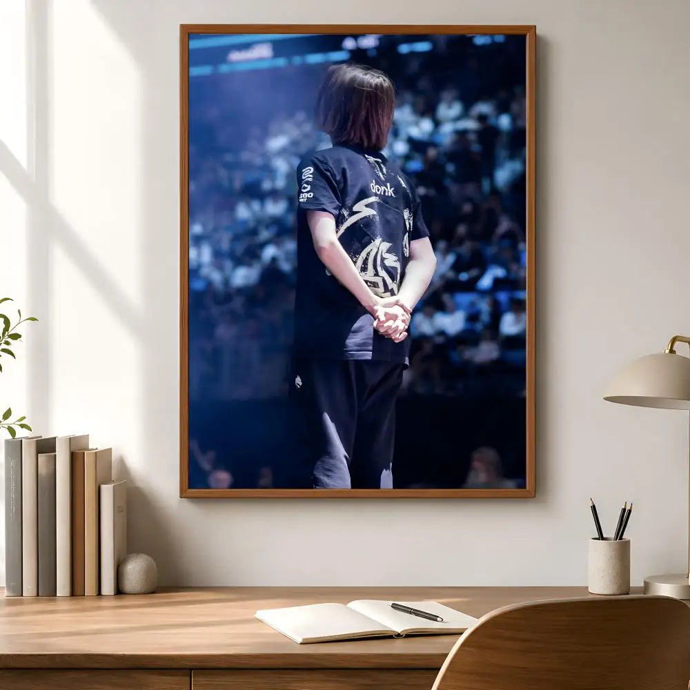 Esports Danil Kryshkovets Wall Poster – Self-Adhesive HD Decor Decorative Wall Poster Axl