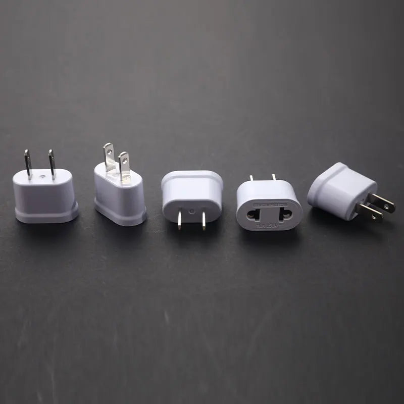 US to EU Travel Plug Adapter – 2-Pin Power Converter WN-20 Travel Plug Adapter Axl