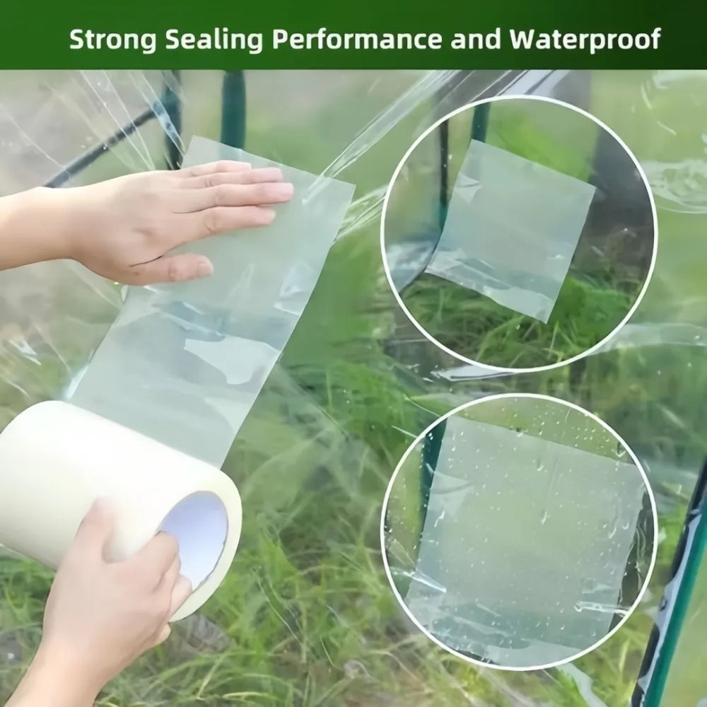 10M PE Greenhouse Film Repair Tape – Waterproof & All-Weather Greenhouse Repair Tape Axl