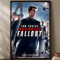 Mission Impossible Self-Stick HD PVC Wall Poster – Waterproof Wall Art Poster Axl White02 15X20cmNoframe
