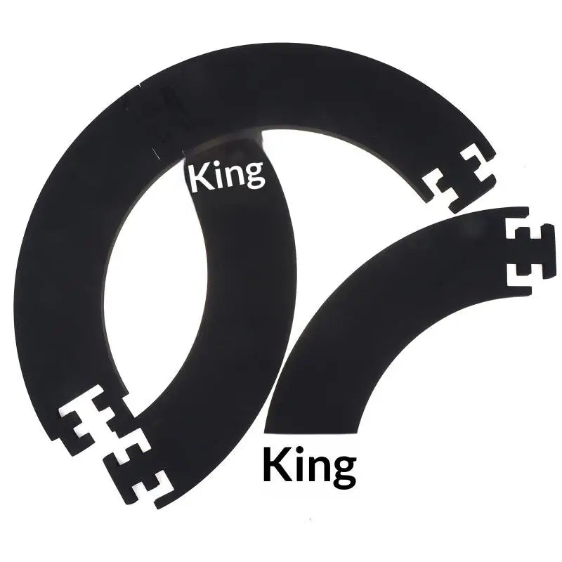 4-Pc EVA Dartboard Surround Ring Set – 18" Wall Protector Dartboard Surround Ring Axl